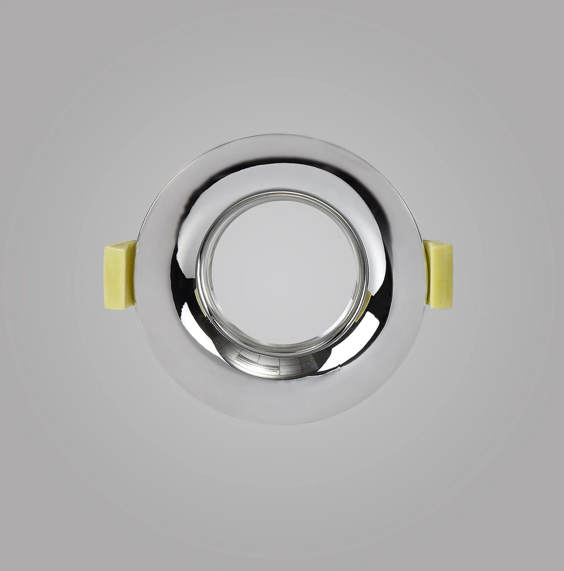 Bruve GU10 Recessed Round Polished Chrome IP65 Downlighter, Cut-Out 68mm DX200402  Dlux Bruve IP65